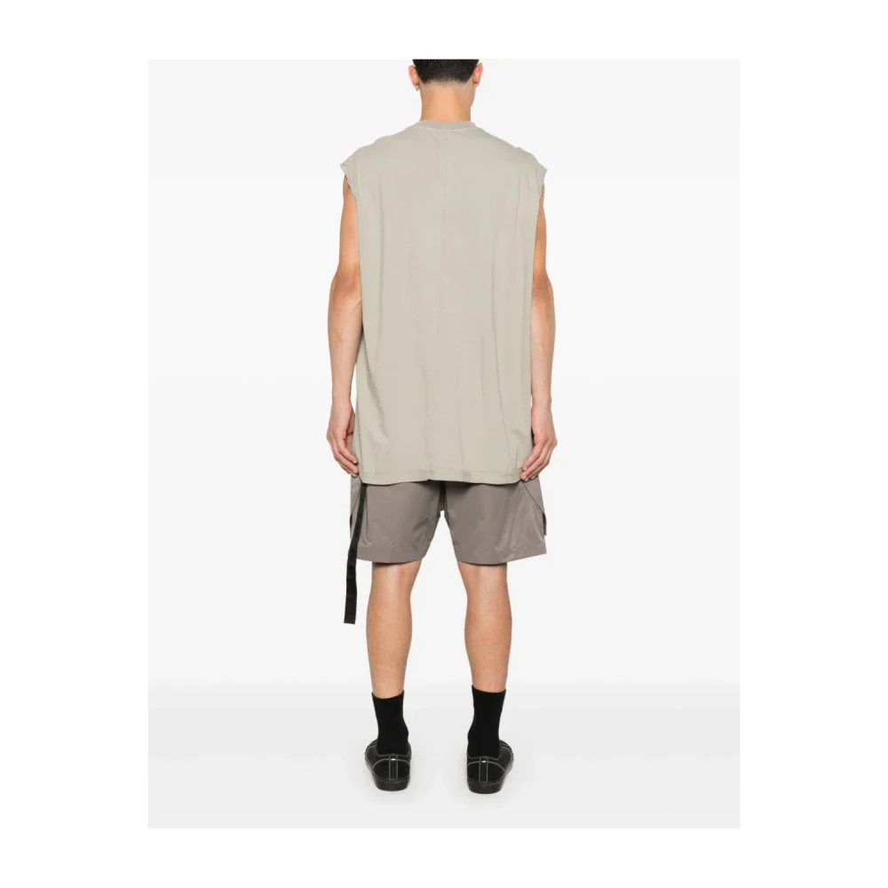 Rick Owens Tarp T-Shirt Gray Heren