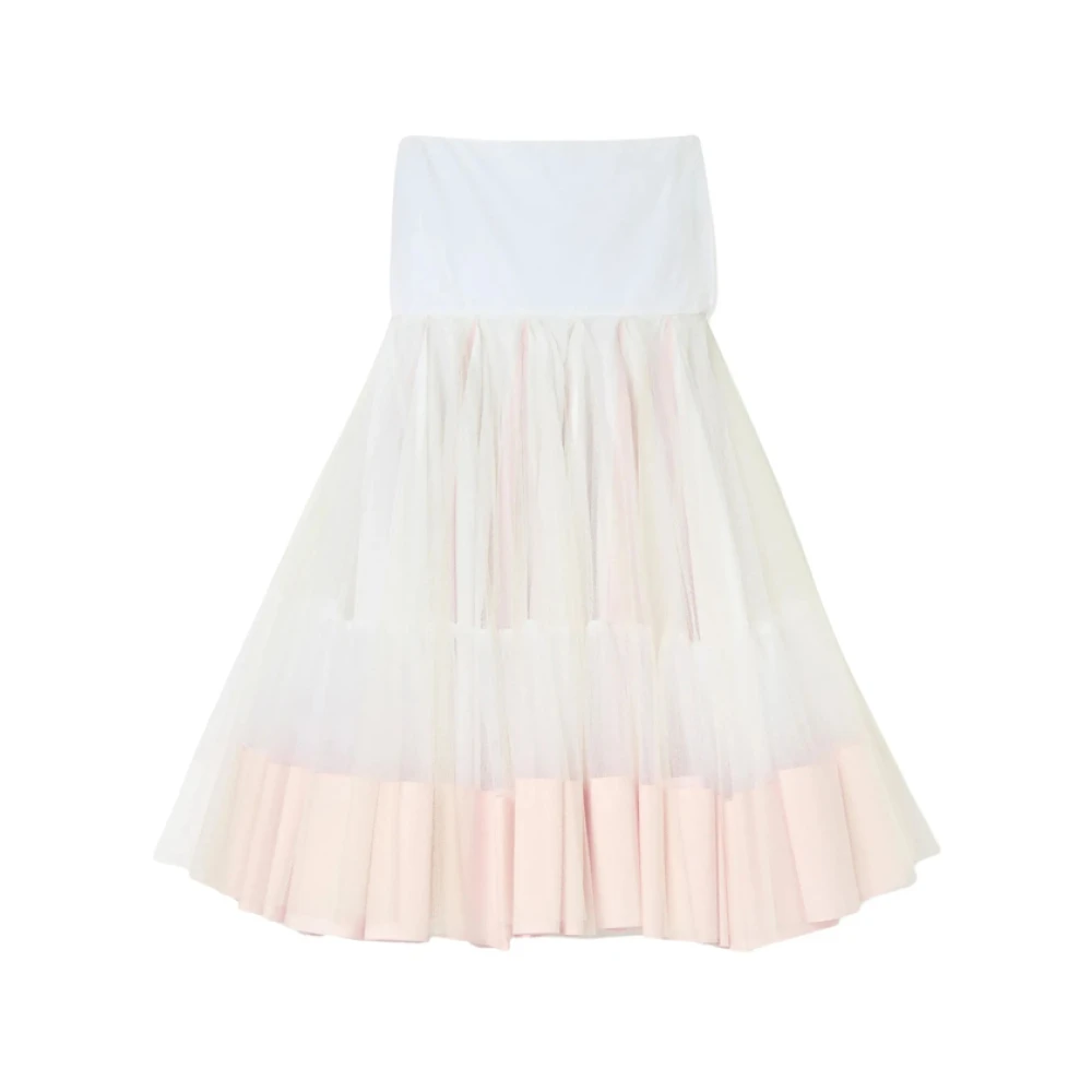 Jacquemus White Midi Skirt - Female - Midi Skirts - 2XS - Skirts