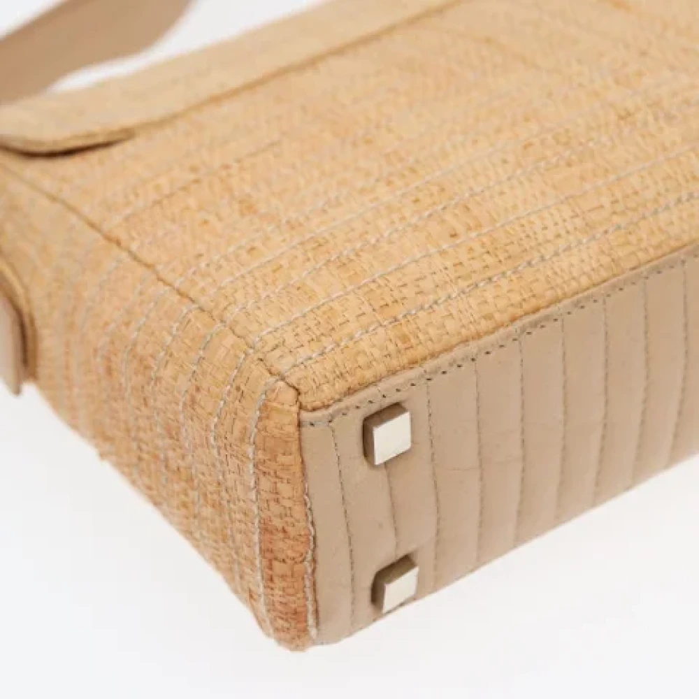 Bally Pre-owned Canvas shoulder-bags Beige Dames