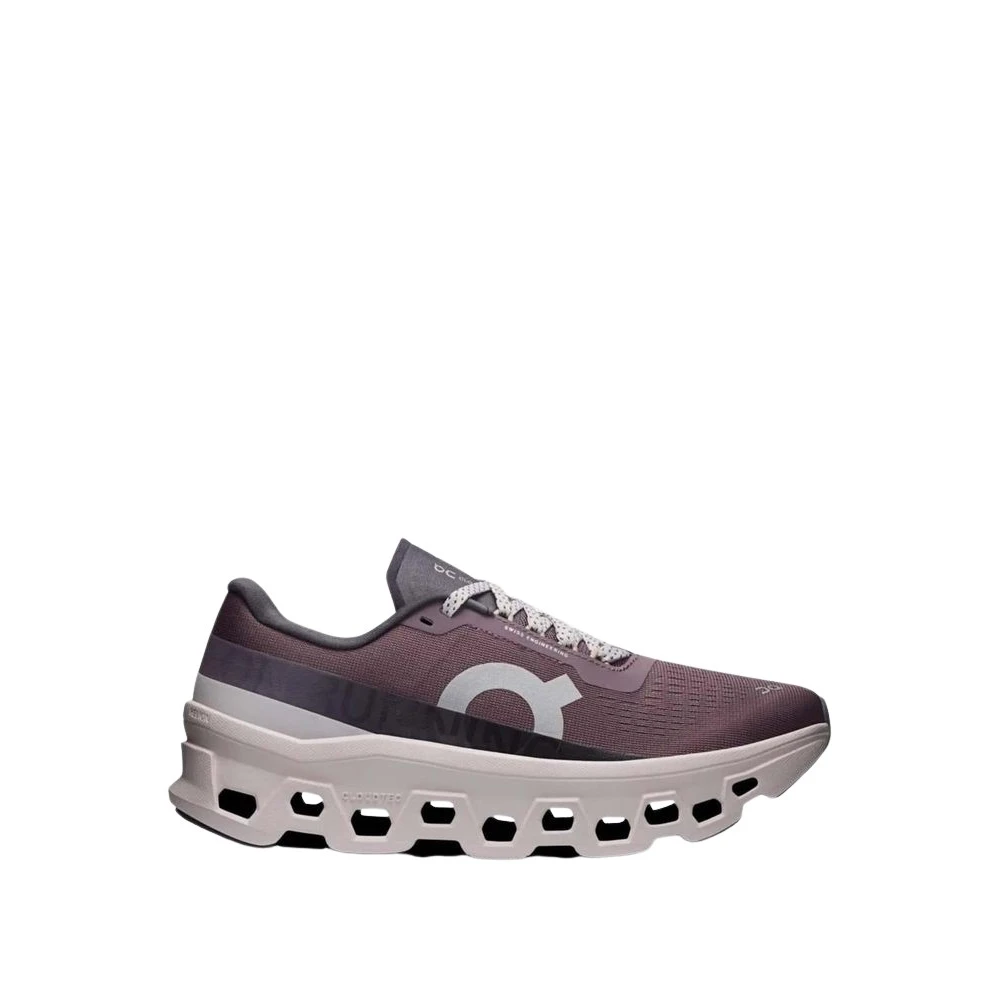 On Running Women's Purple Sneakers, 4 Uk, Cloudmonster 1