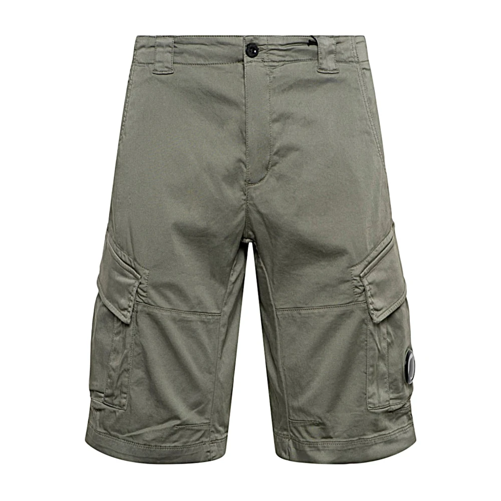 C.P. Company Stijlvolle Bermuda Shorts voor Mannen Green Heren