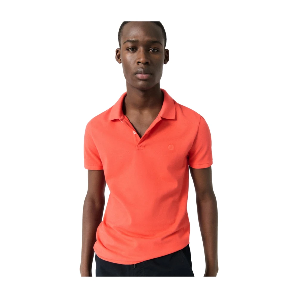 Ecoalf Biologisch Katoenen Polo Orange Heren