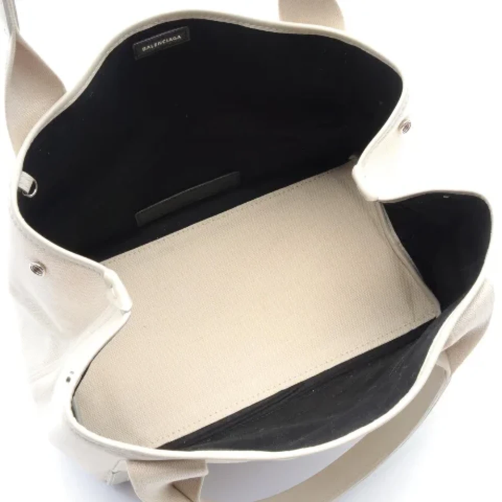 Balenciaga Vintage Pre-owned Canvas totes White Dames
