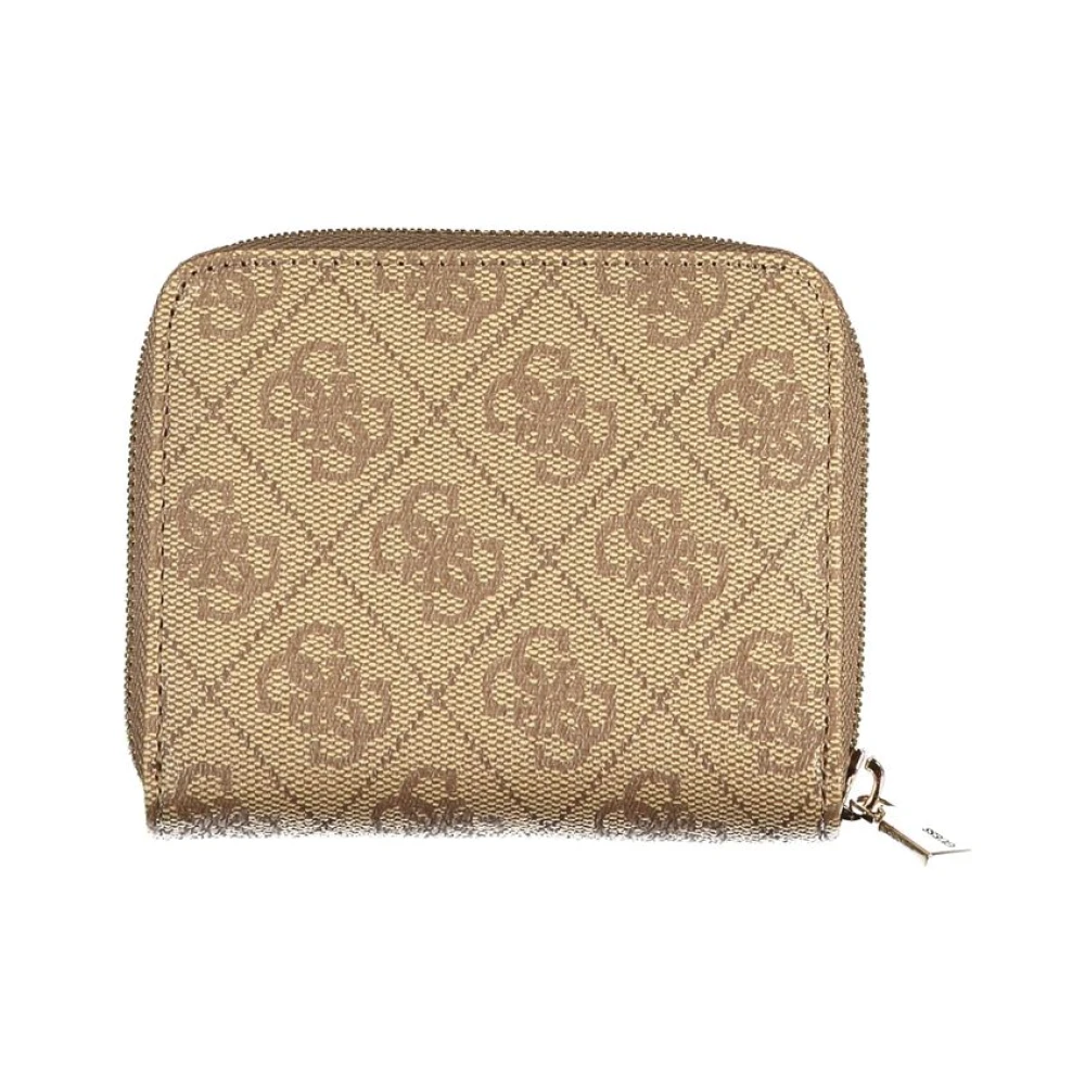 Guess Beige Polyethyleen Portemonnee Beige Dames
