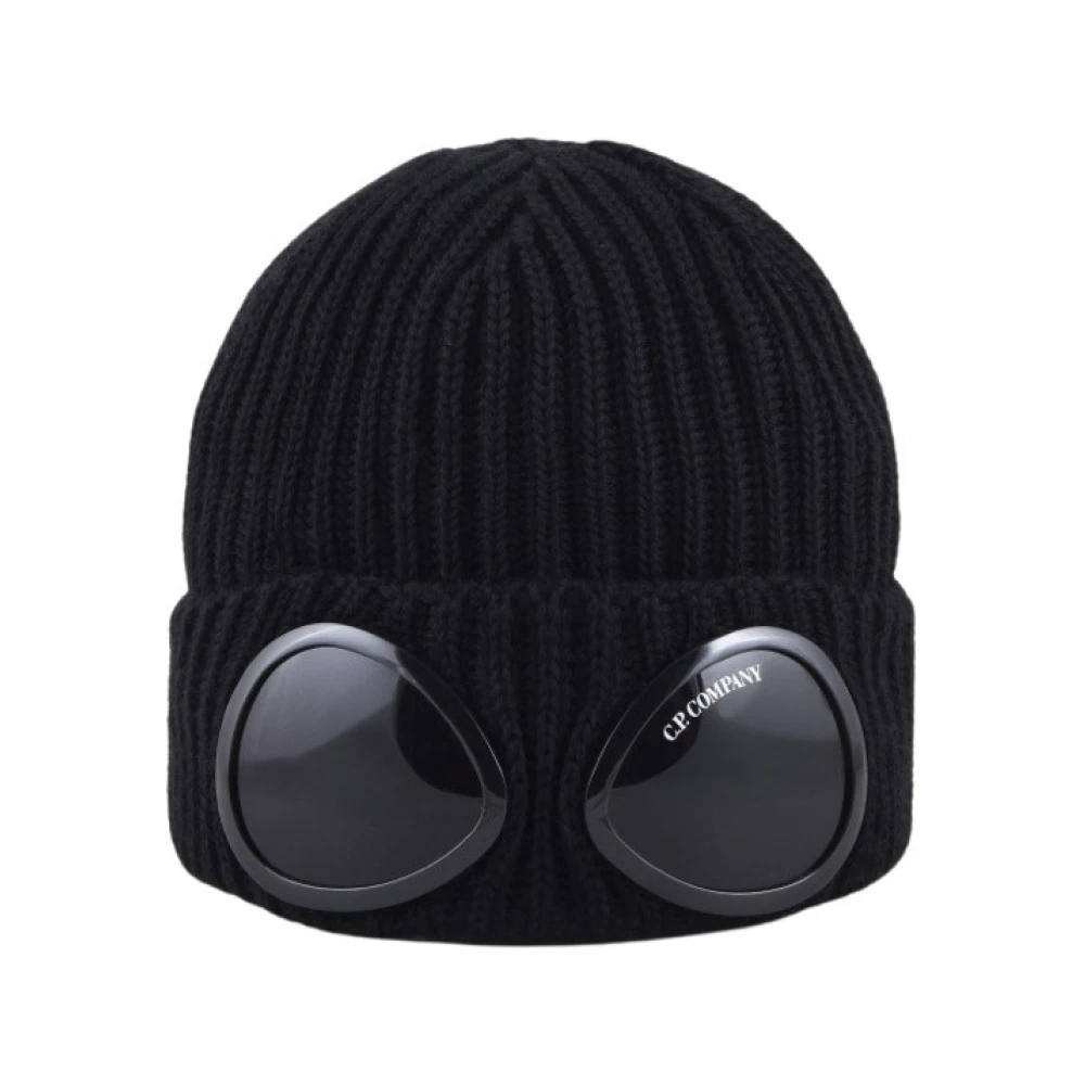 C.P. Company Wolmix Stijlvolle Hoeden Collectie Black Heren