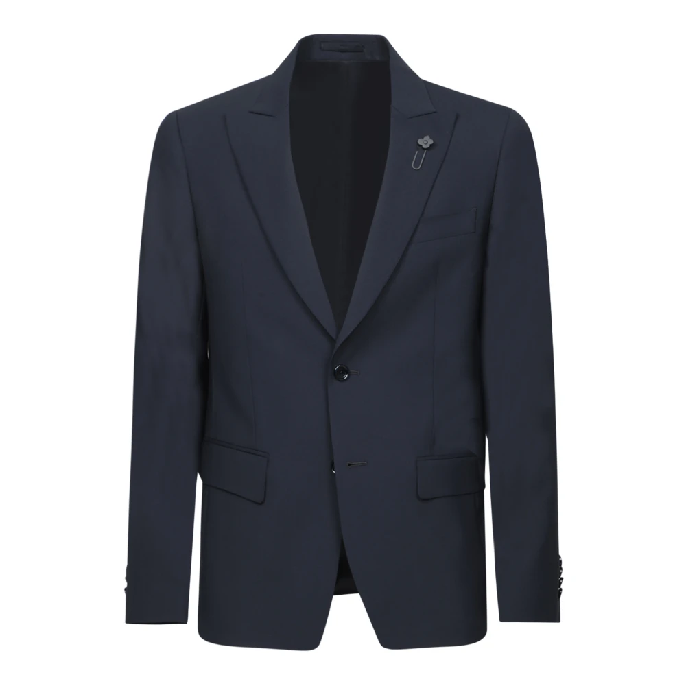 Lardini Blauw pak voor mannen Blue Heren