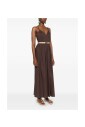 brown-dress-set
