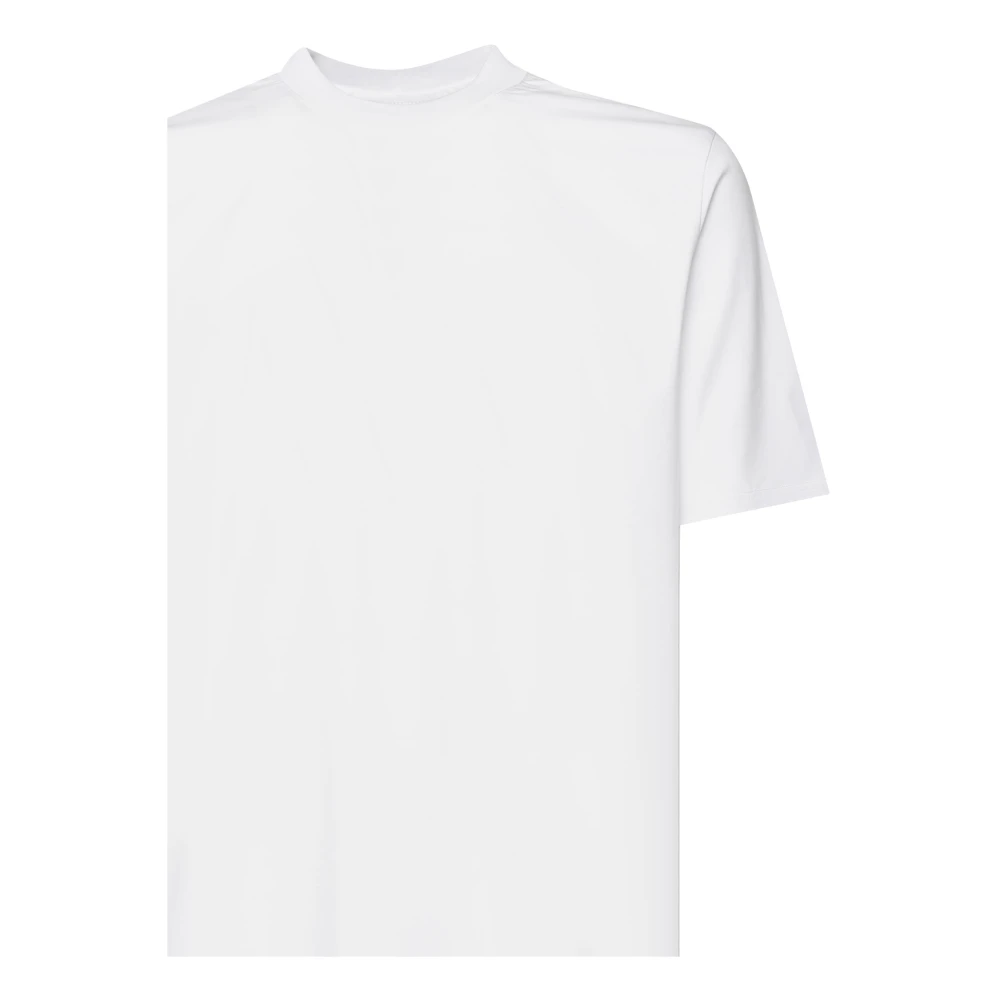 Giuliano Galiano Wit T-shirt Ronde Hals Halve Mouwen White Heren