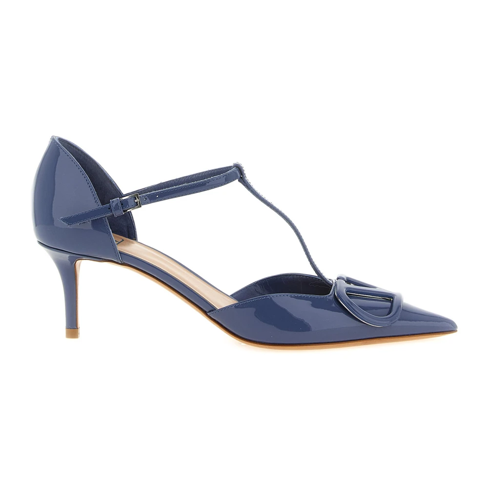 Valentino Garavani Blue Pumps, Female, 2 Uk, Heels