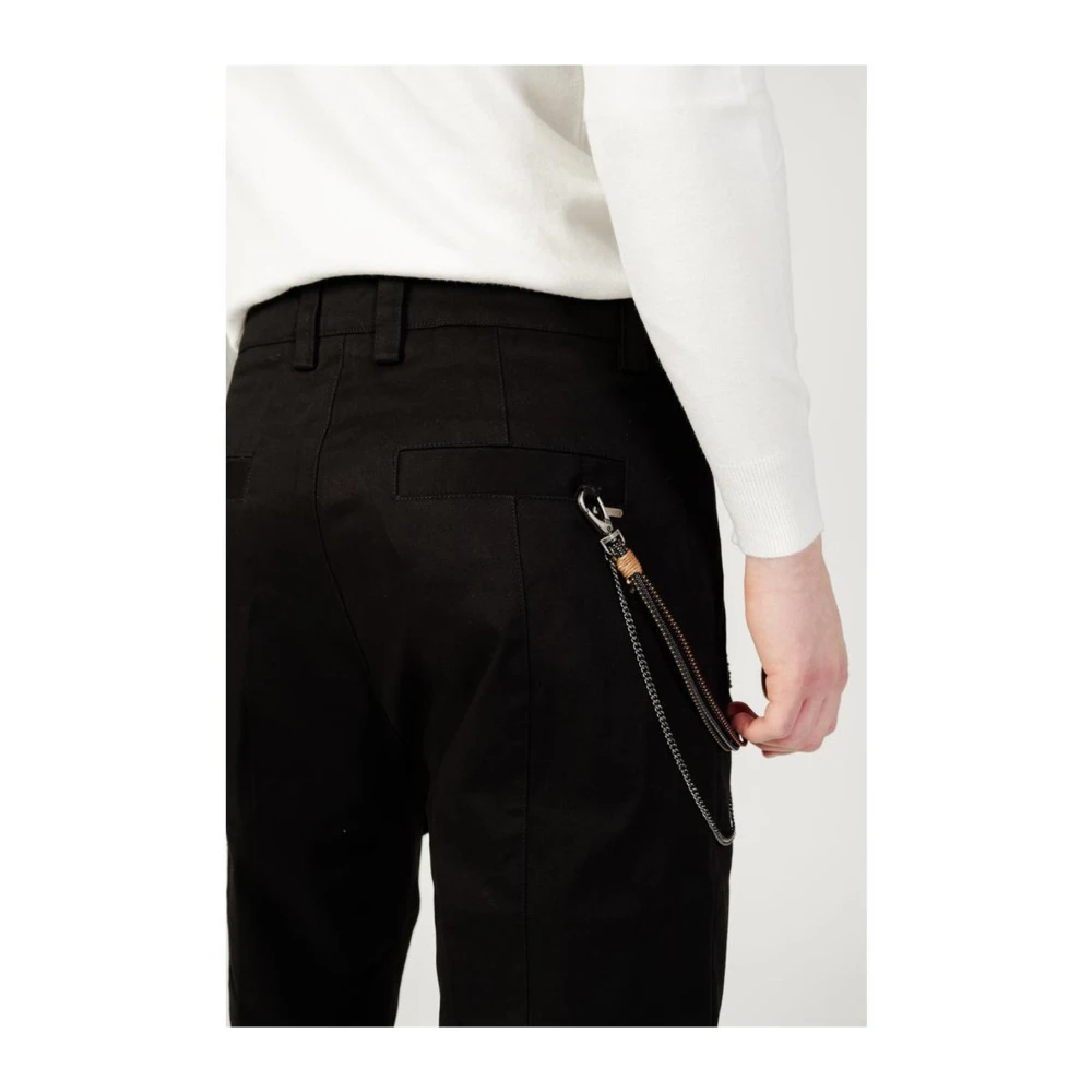 Gianni Lupo Stretch Cotton Jeans & Pants Collection Black Heren