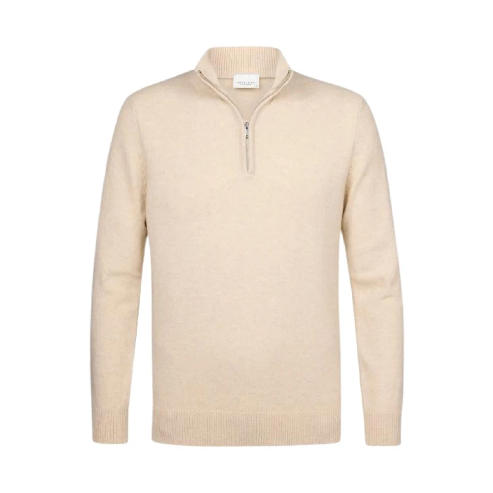 Profuomo Luxe Gebreide Kleding voor Mannen Beige Heren