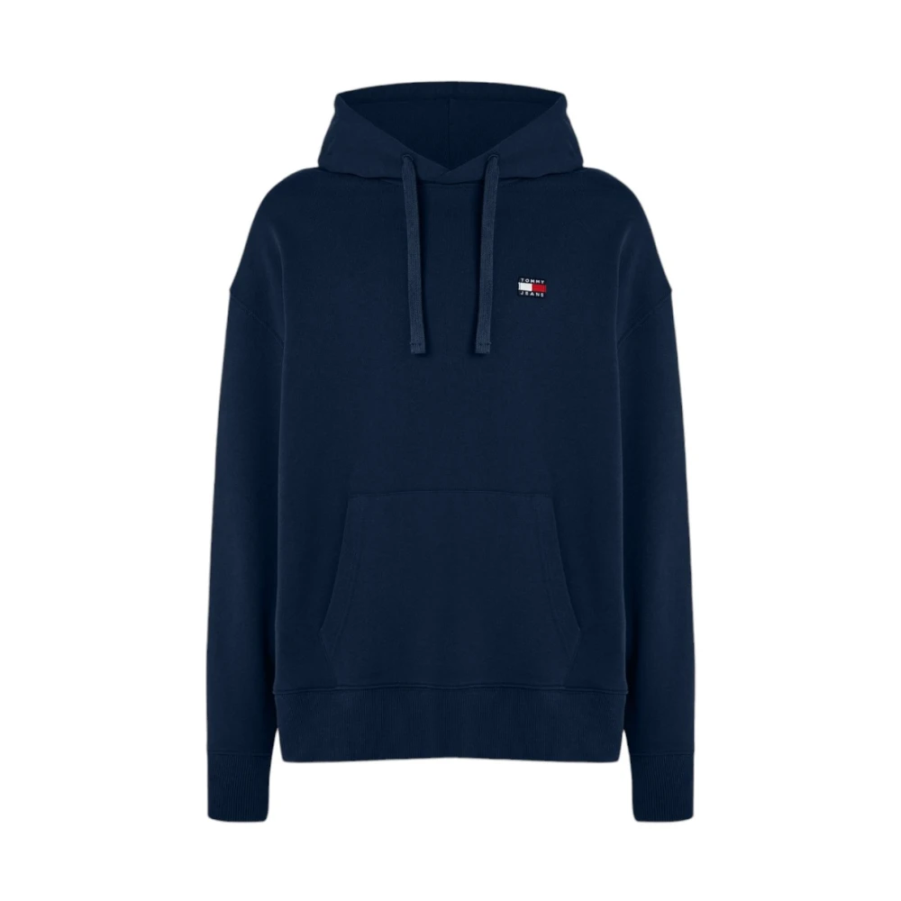 Tommy Jeans Stijlvolle Sweatshirt voor een Trendy Look Blue Heren