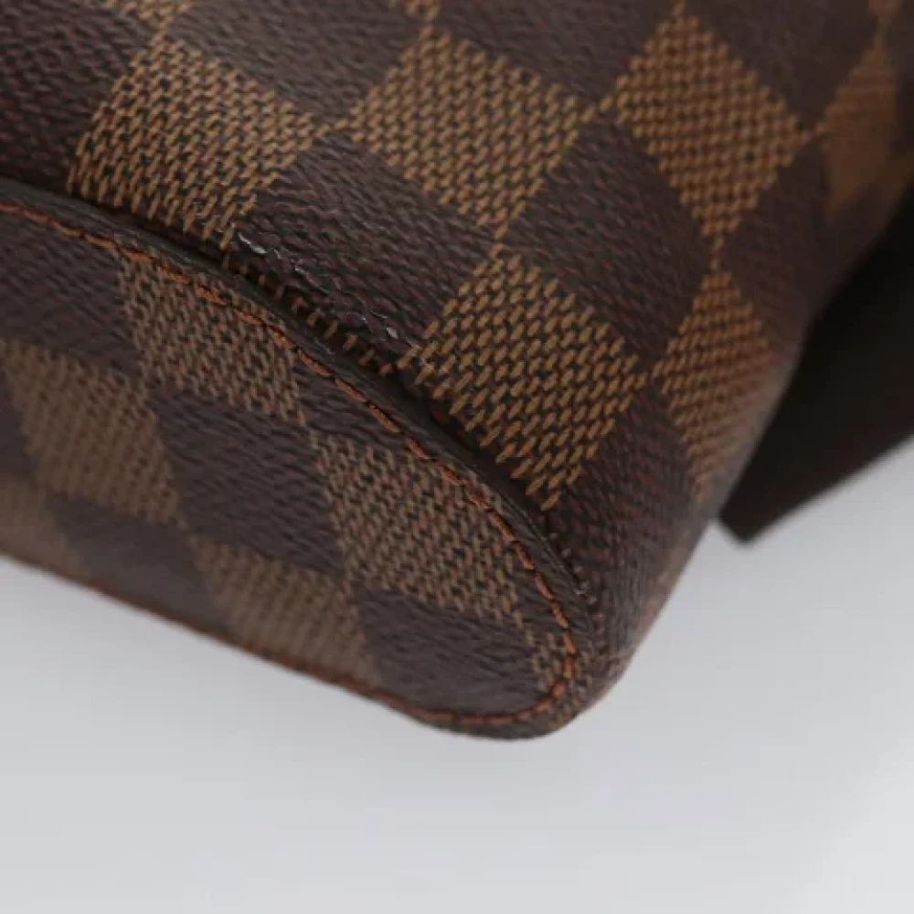 Louis Vuitton Vintage Pre-owned Canvas shoulder-bags Brown Dames