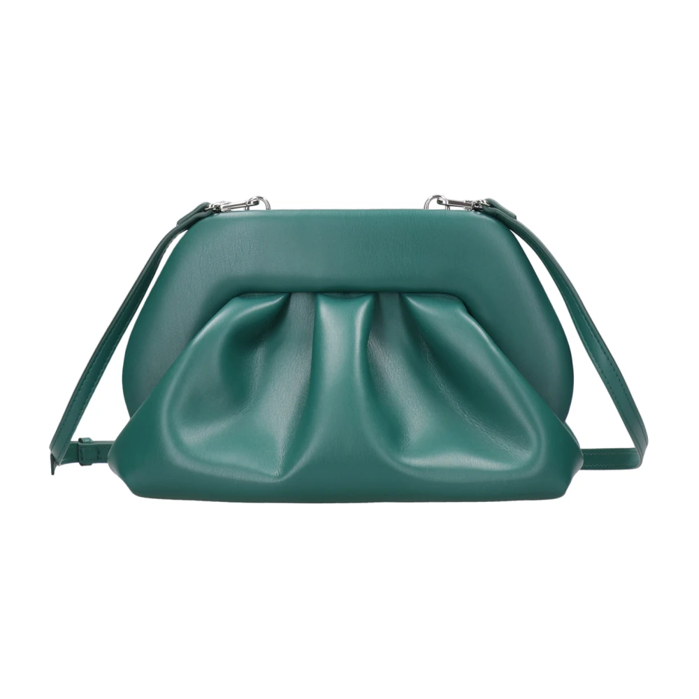 THEMOIRè Vegan Stof Clutch Tas Kobaltgroen Green Dames