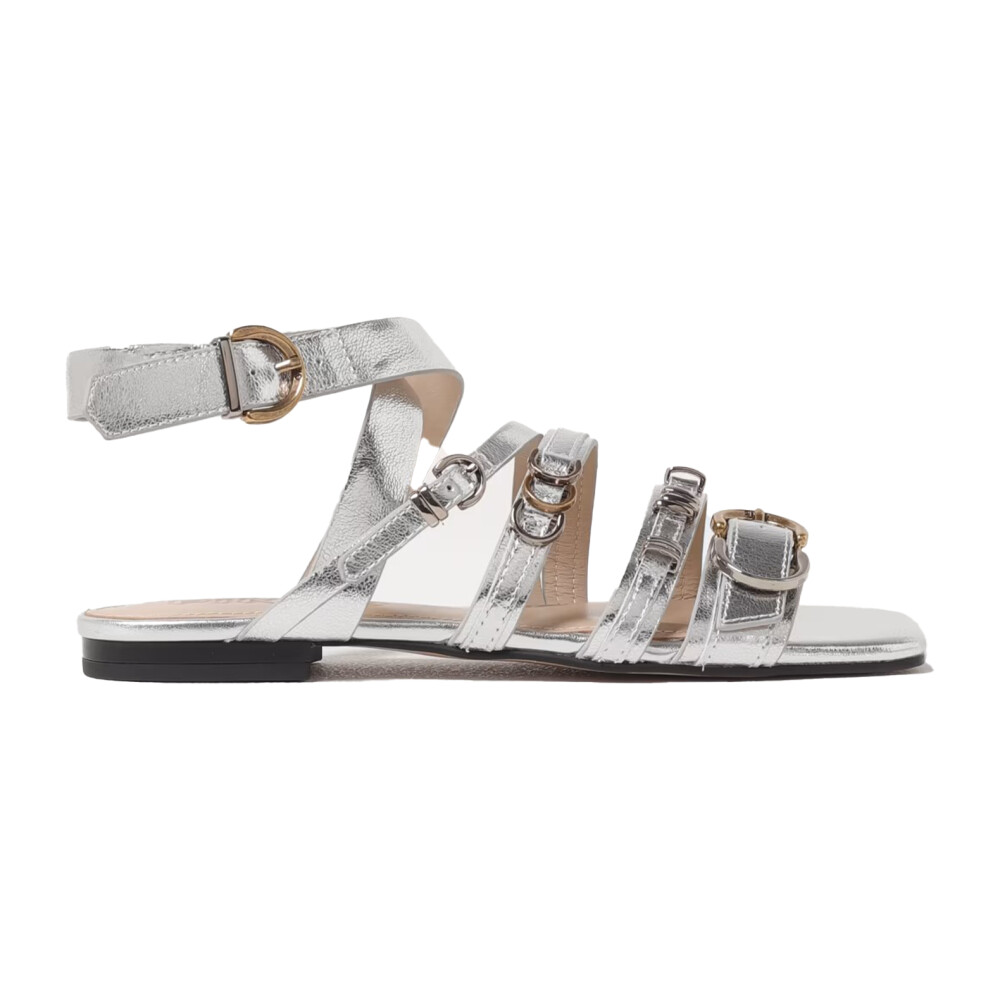 サンダル・ミュール PINKO 'Lisa 01' sandals Silver PINKO Sandalo Lisa01-Argento | walcor-it