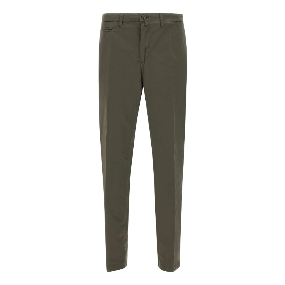 Briglia Green Bg05c Stretch Cotton Trousers - Male - Chinos - 4XL - Trousers