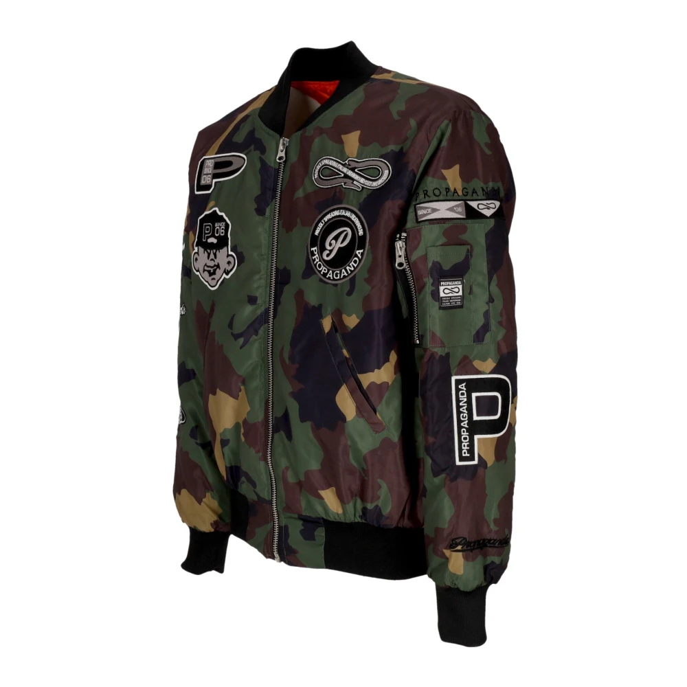 Propaganda Camo Bomber Jas Multicolor Heren