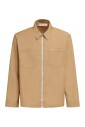 beige-logo-print-zip-shirt