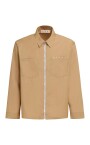 beige-logo-print-zip-shirt