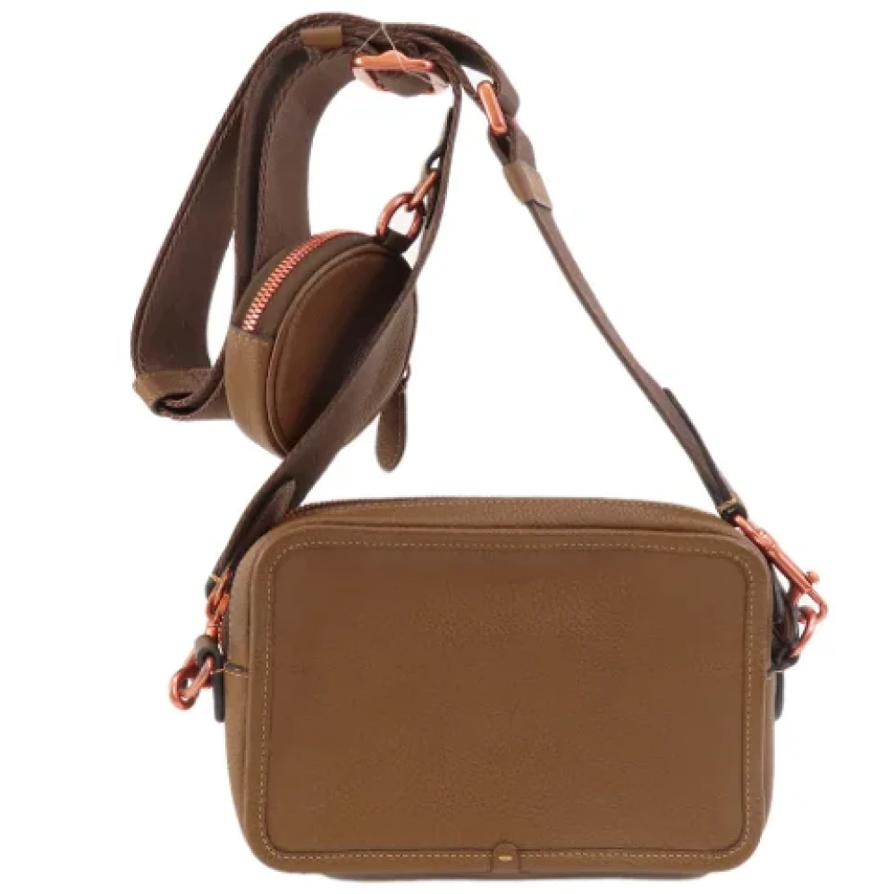 Coach Pre-owned Leather shoulder-bags Brown Dames