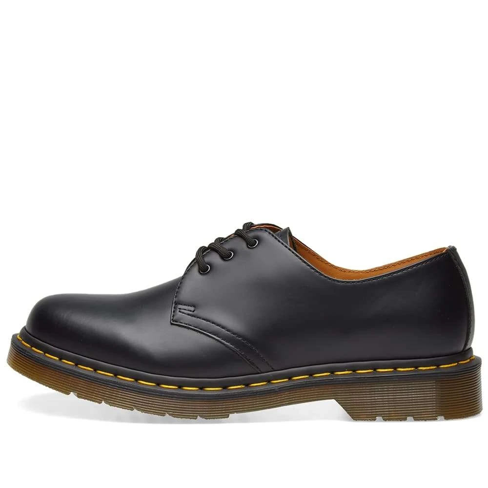 Dr. Martens Klassiska Svarta Läder Oxford Skor Black, Herr