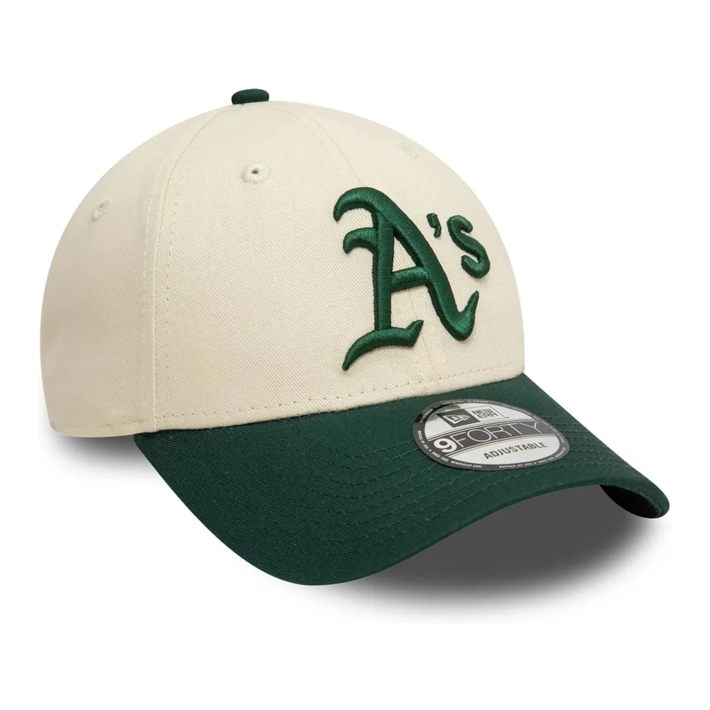 new era Beige Athletics Kleurblok Pet Beige Heren