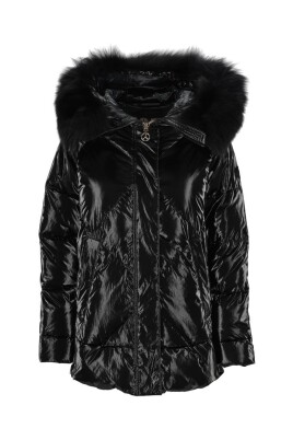 quilted-down-jacket-with-gold-finish