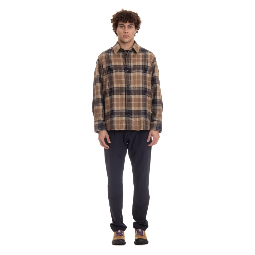 A.p.c. Italiaanse Stijl Knoopshirt Beige Heren