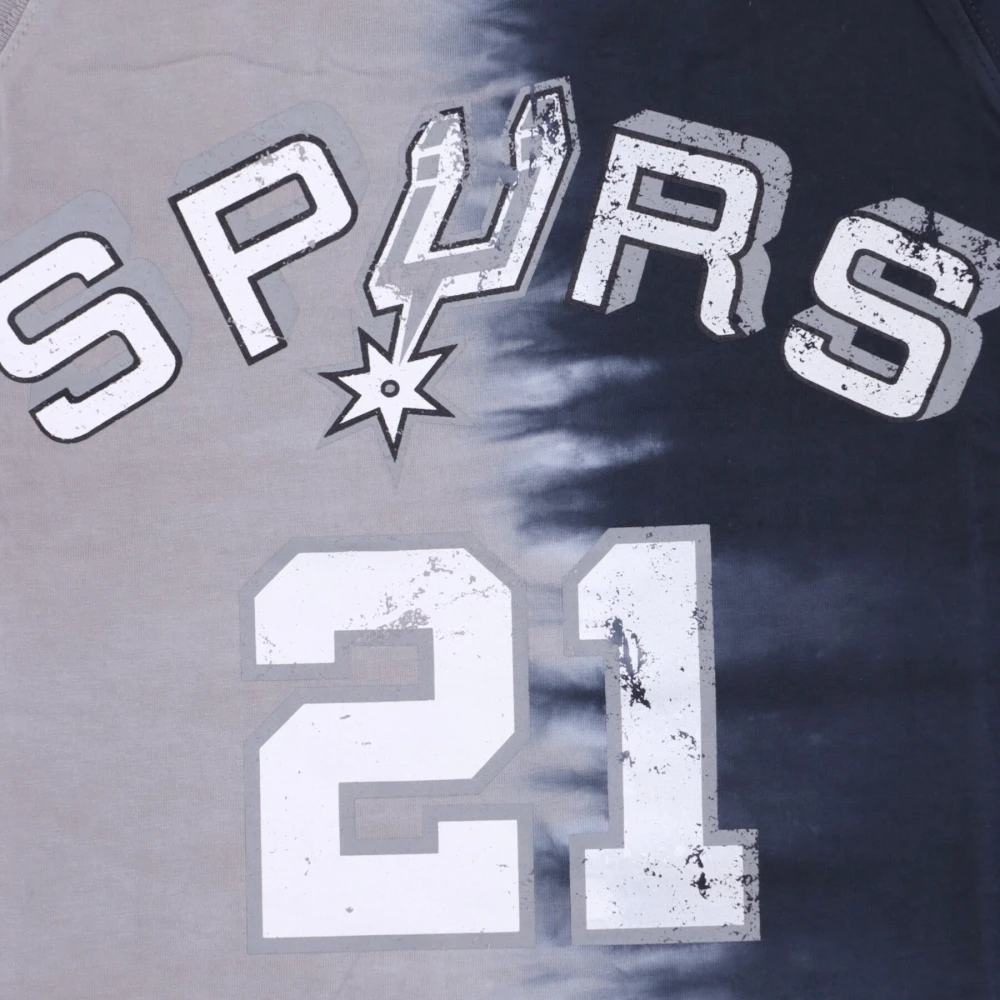 Mitchell & Ness NBA Tie Dye Tank Tim Duncan Multicolor Heren