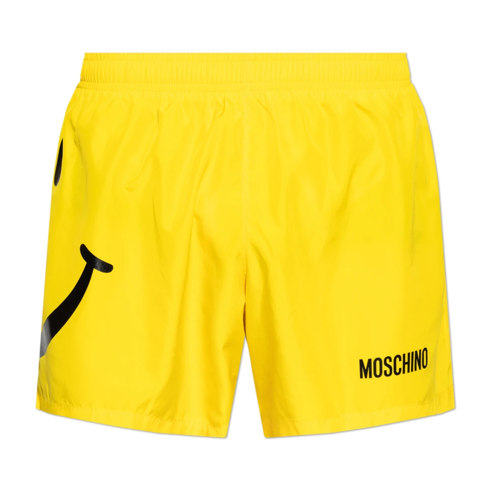Moschino Uomo Giallo Costumi Da Bagno, L, New,