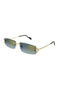 rimless-sunglasses-with-green-lenses
