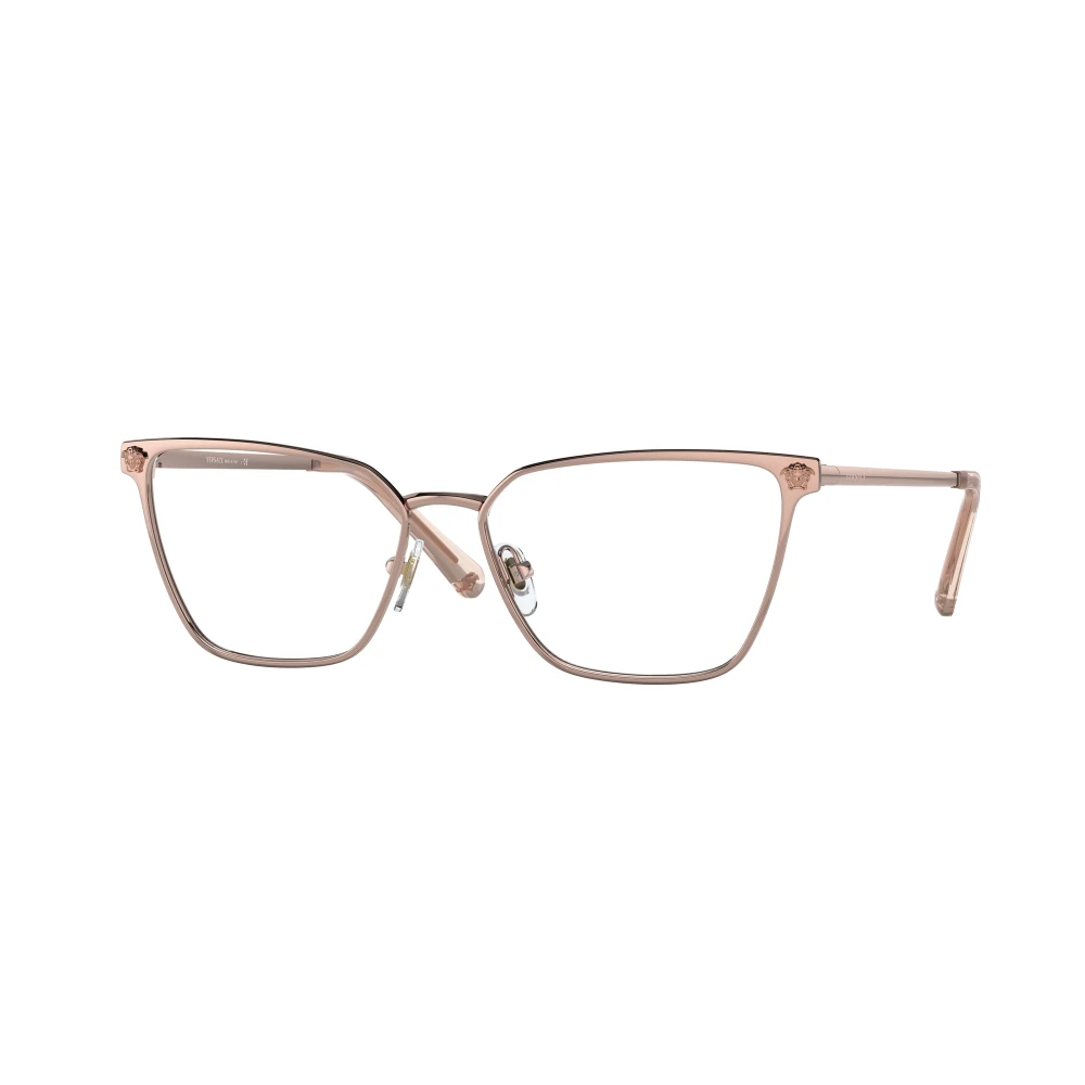 Versace VE 1275 Rectangle/Square Prescription Glasses 54mm Pink Metal - Image 4