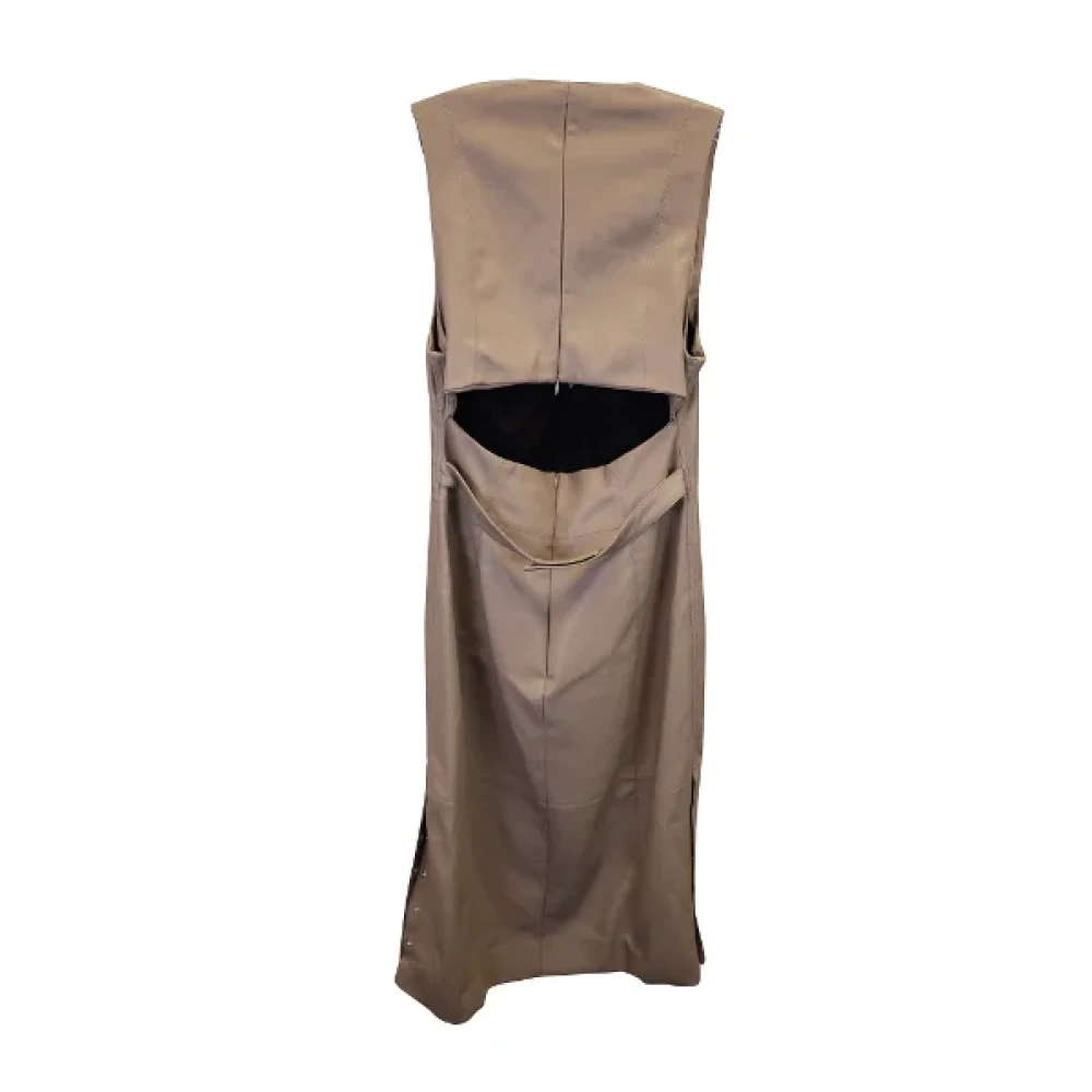 Proenza Schouler Plastic dresses Beige Dames
