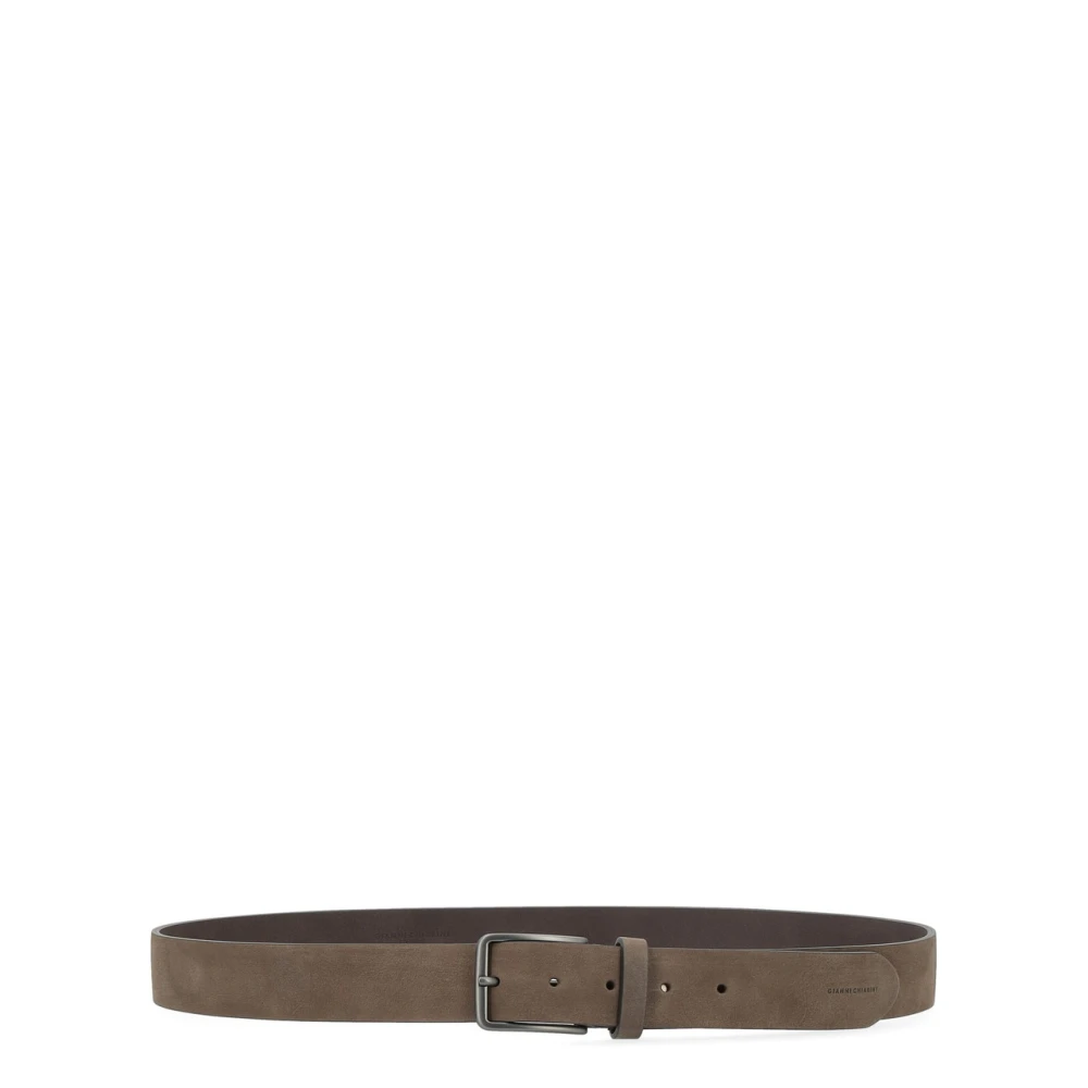Gianni Chiarini Platte Riem Havana Stijl Brown Heren