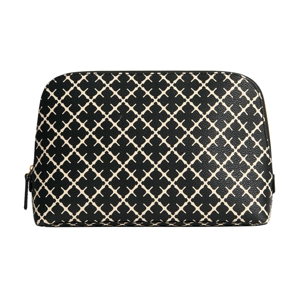 By Malene Birger Women's Black Toilet Bags, One Size, Bae Medium Cosmetic Case