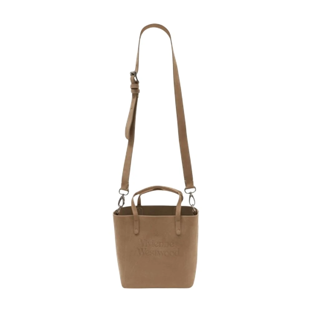Vivienne Westwood Women's Beige Cross Body Bags, One Size, Studio Small Shopper