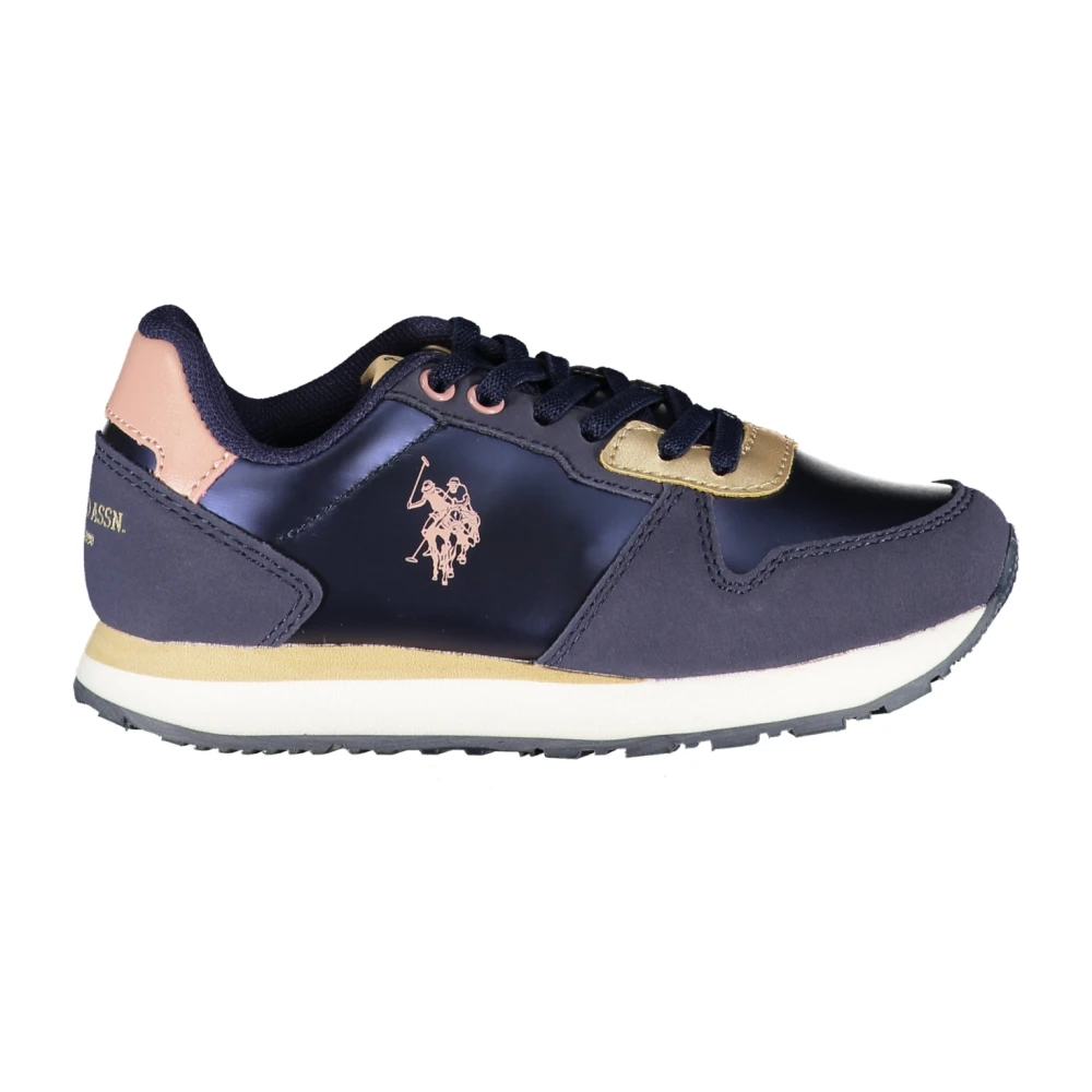 U.s. Polo Assn. Unisex Kids Blue Kids Sneakers, 28 Eu, Sports Shoe