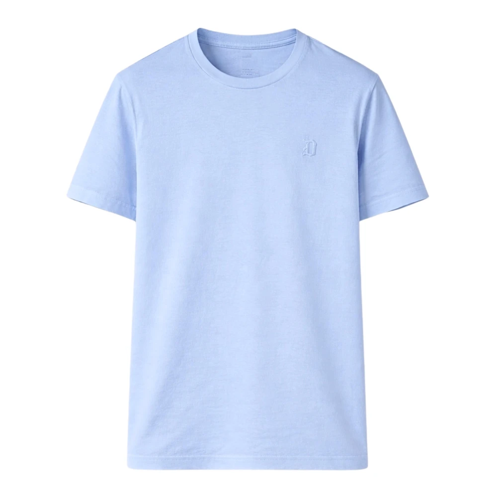 Dondup Uomo Blu - T-Shirt Girocollo Regular - Tops - L