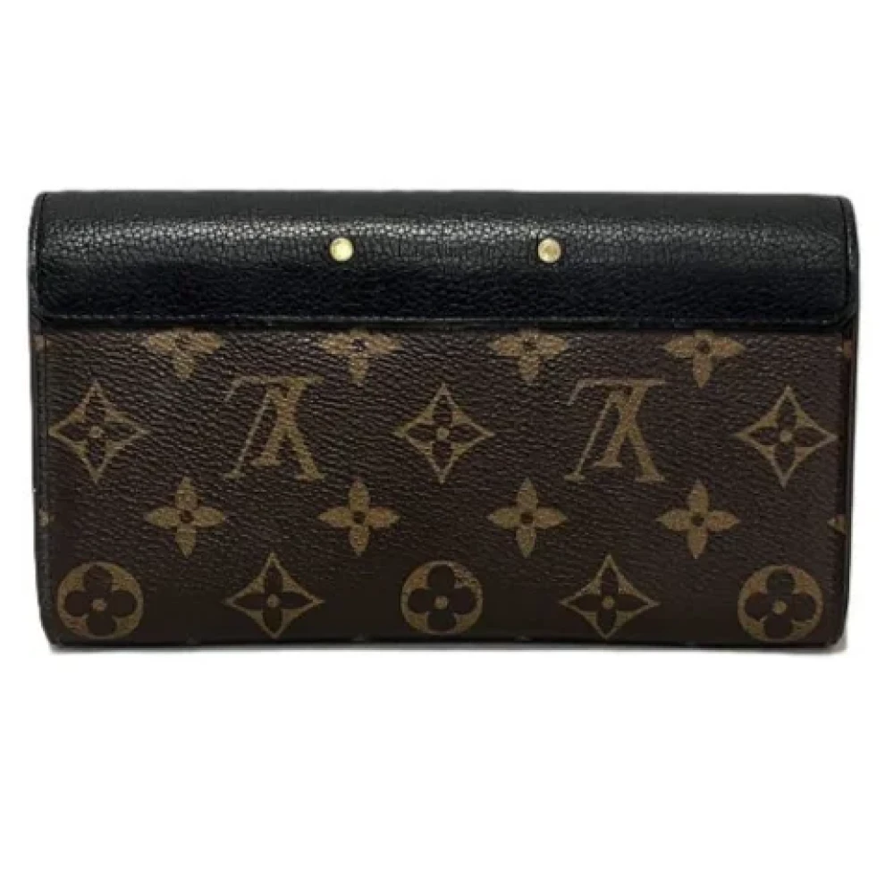 Louis Vuitton Vintage Pre-owned Canvas wallets Brown Dames