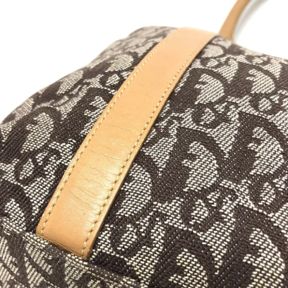 Dior Vintage Pre-owned Cotton dior-bags Brown Dames