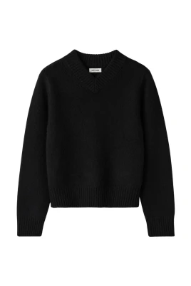 Chunky V-ringad tröja