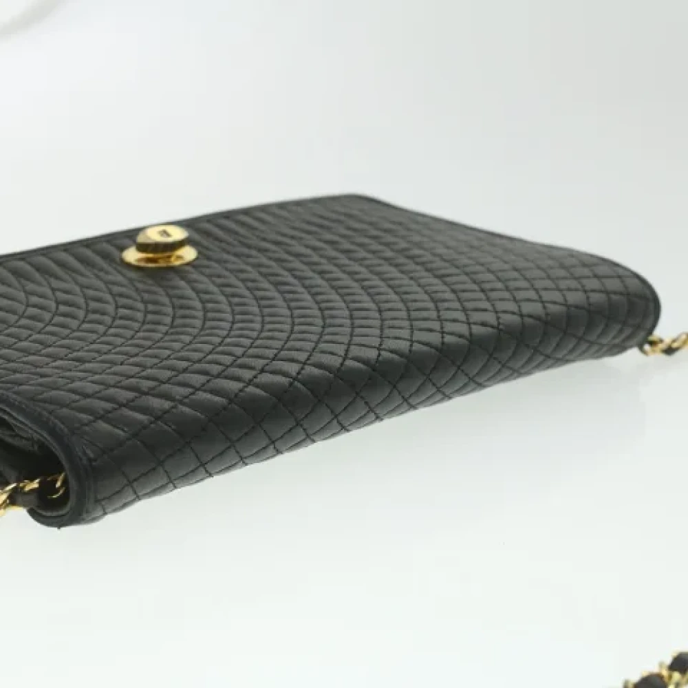 Bally Pre-owned Leather shoulder-bags Black Dames