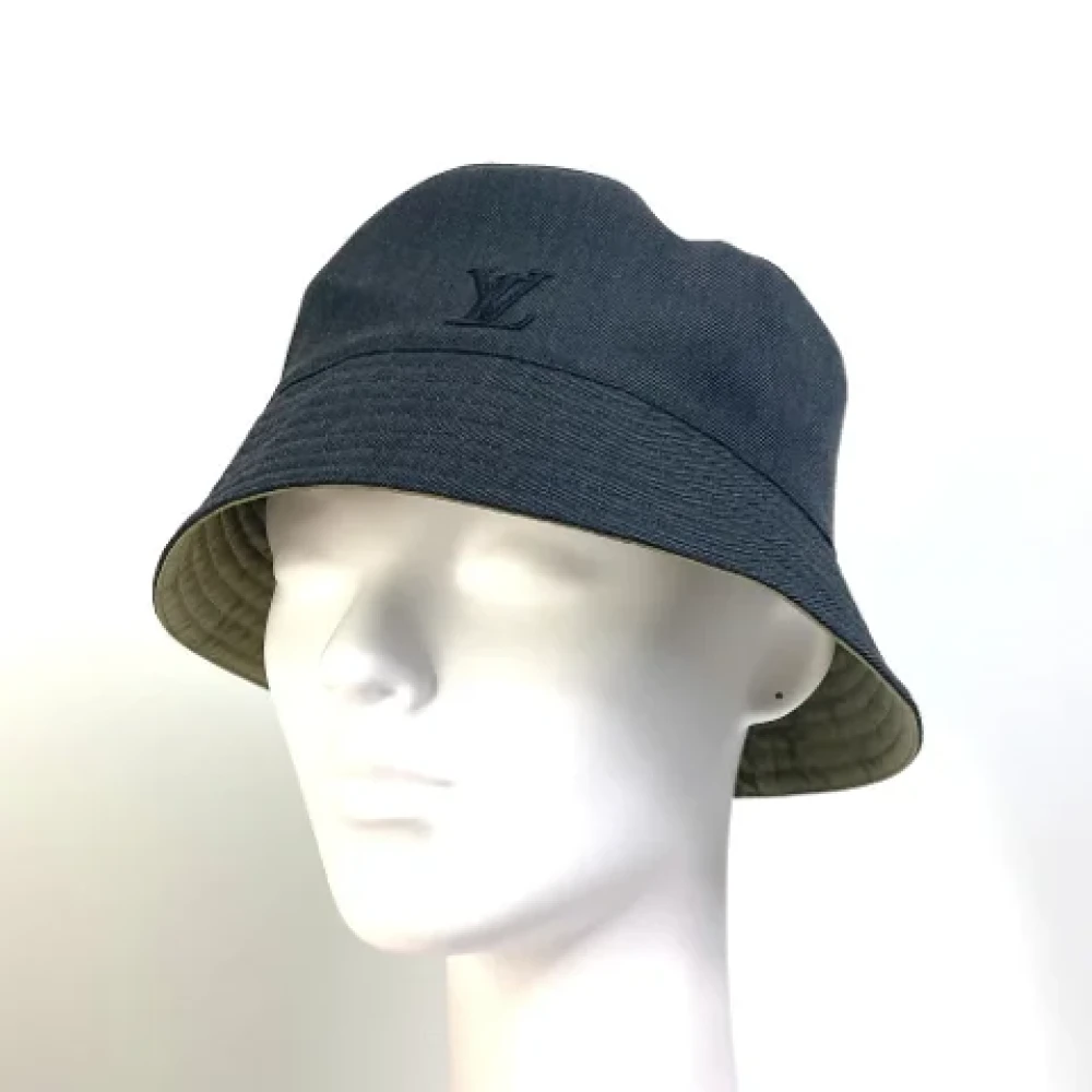 Louis Vuitton Vintage Pre-owned Wool hats Black Dames
