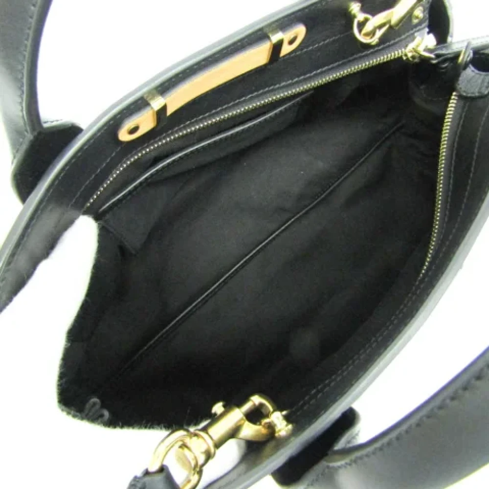 Chloé Pre-owned Leather handbags Black Dames