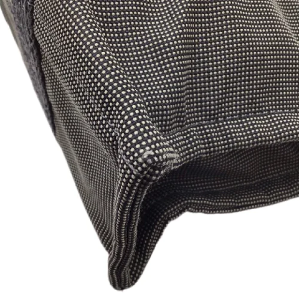 Hermès Vintage Pre-owned Canvas totes Gray Dames