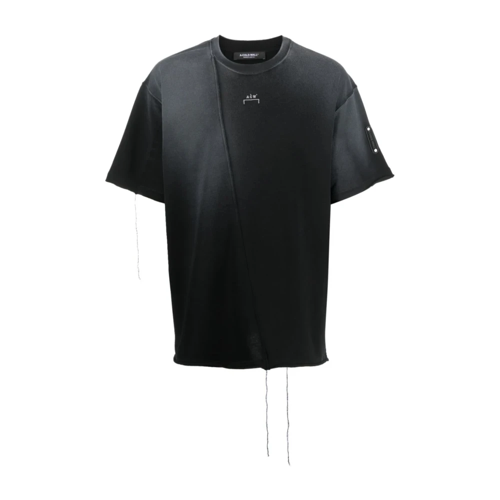 A-Cold-Wall Zwarte T-shirts en Polos met Shiraga Design Black Heren