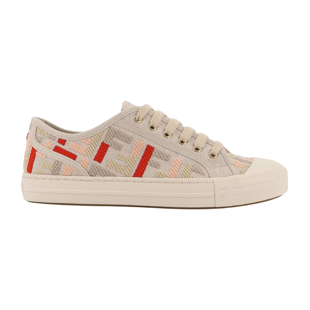 Fendi Damen Beige Schuhe, 39 Eugröße: