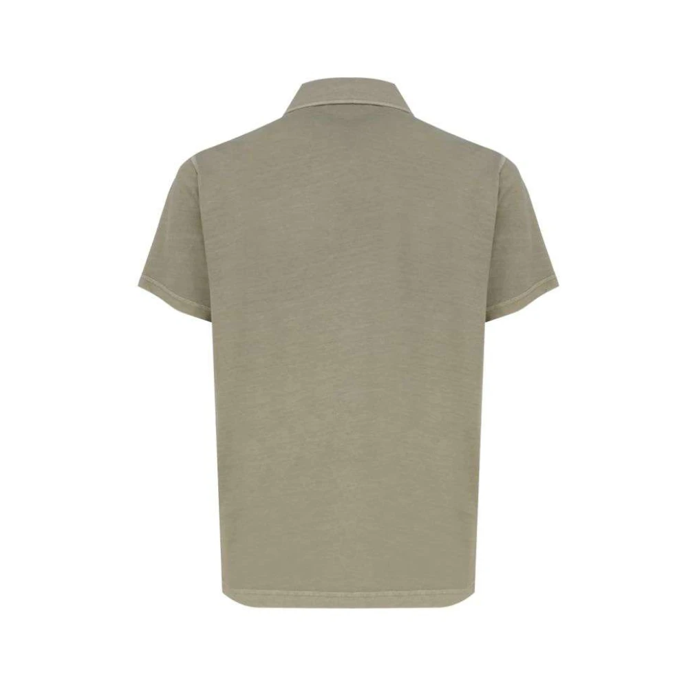 Fay Klassiek Poloshirt voor Mannen Green Heren