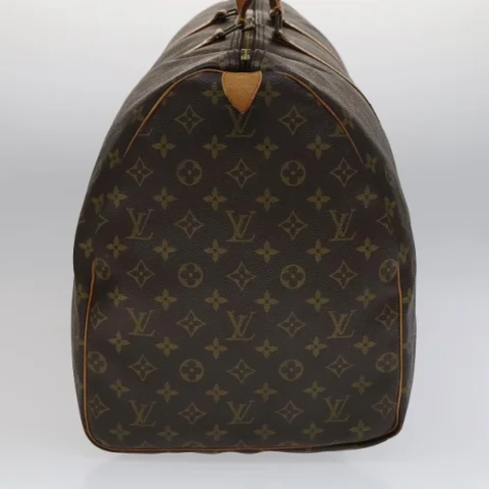 Louis Vuitton Vintage Pre-owned Canvas travel-bags Brown Dames