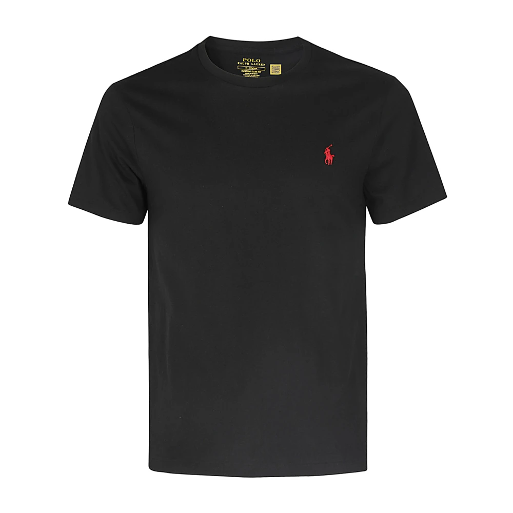 Ralph Lauren Casual Katoenen T-shirt Black Heren